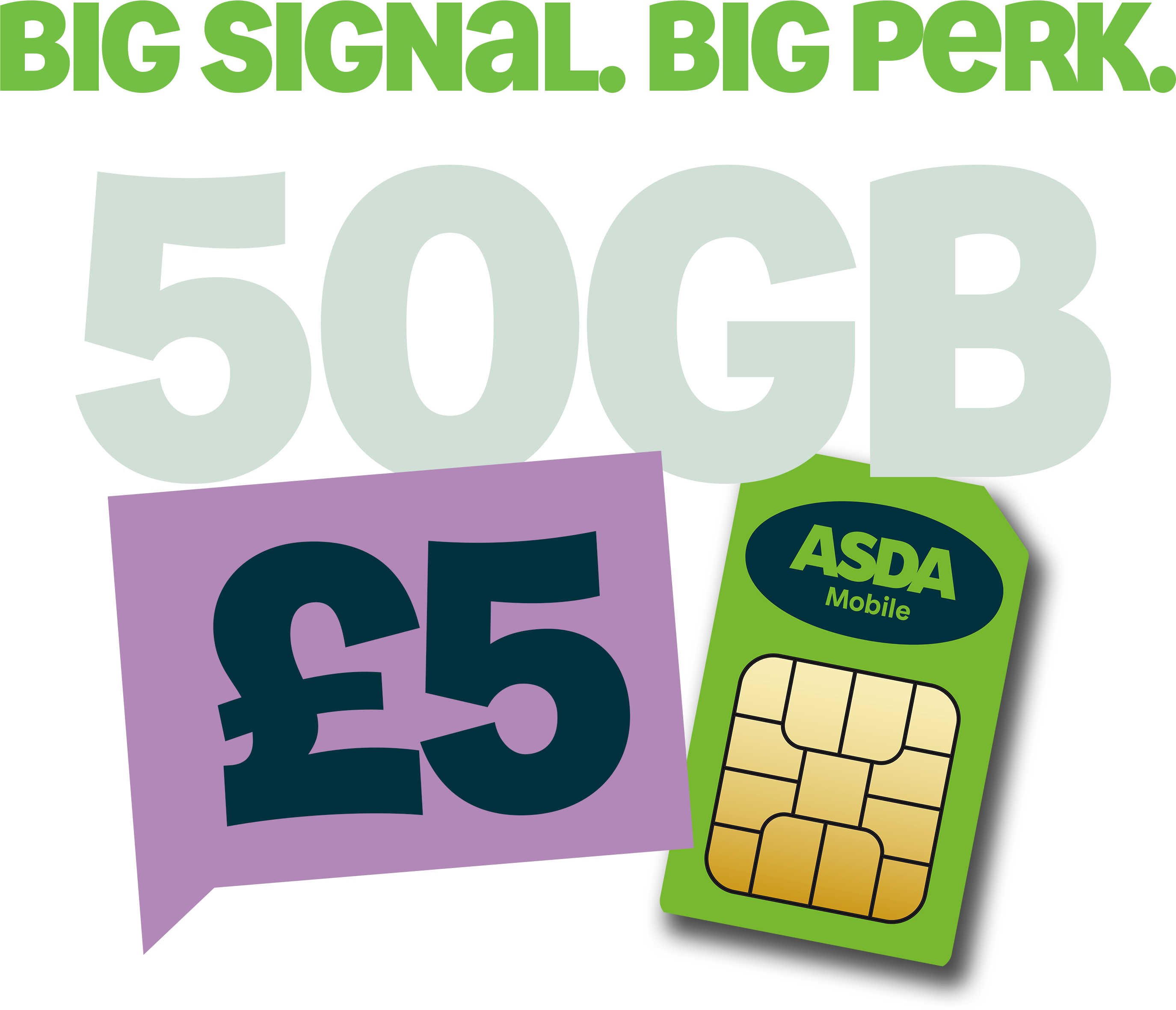 Asda Mobile colleague SIM plan hero artwork